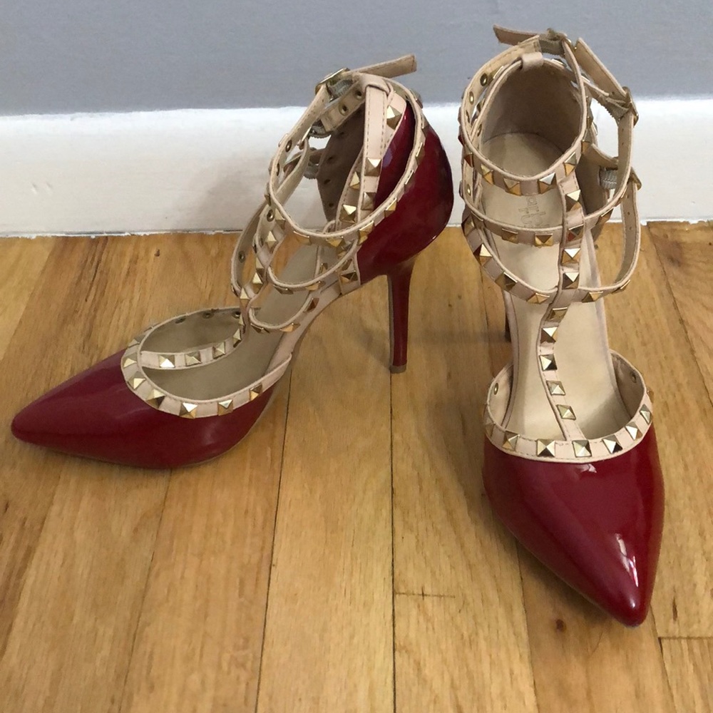 Studded Charlotte Russe heels